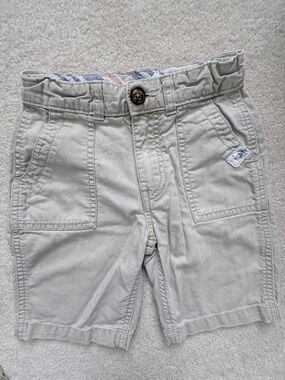 Carter's Light Cream Cargo Shorts